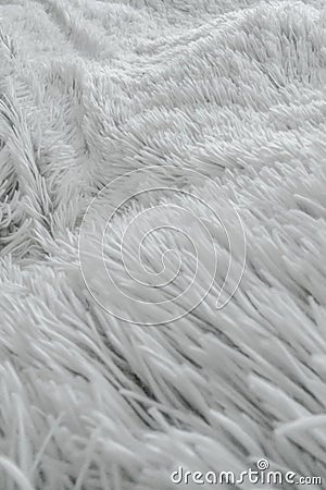 Blanket texture with white hairs Stock Photo