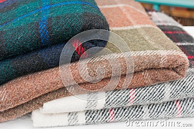 Blankets Stock Photo