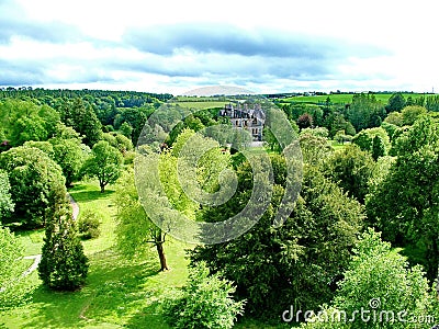 Blarney House near Blarney Castle Editorial Stock Photo