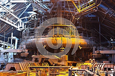 Blast furnace Stock Photo