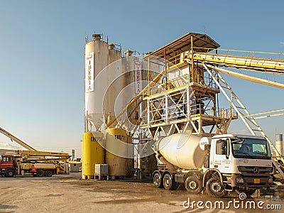 Blast wall top stock in market Editorial Stock Photo