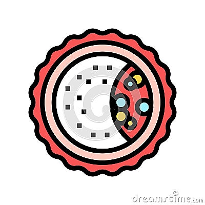 blastocyst fertilization color icon vector illustration Vector Illustration