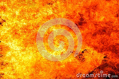 Blaze fire flame background Stock Photo