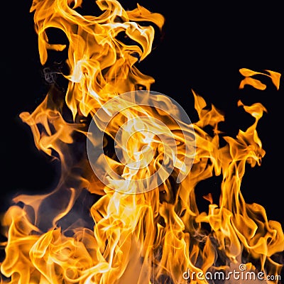 Blaze fire flame Stock Photo