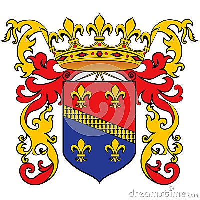 Blazon Vector Illustration