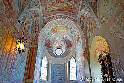 Bled castle interior Editorial Stock Photo