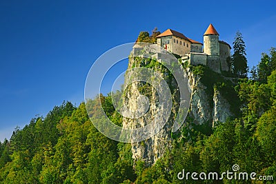 Bled Castle Stock Photo