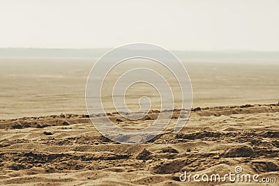 Bledow desert pustynia bledowska biggest sand desert in Poland Stock Photo