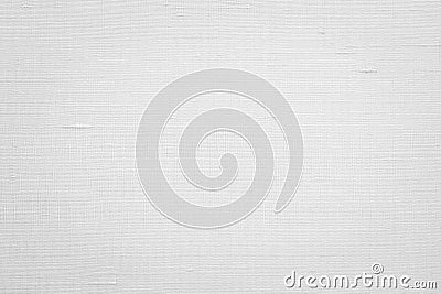 Blended cotton silk fabric textile wallpaper detailed texture pattern background in light white Stock Photo