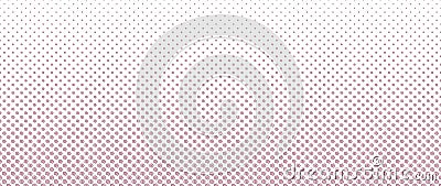 Blended doodle pink flower on white for pattern and background Vector Illustration