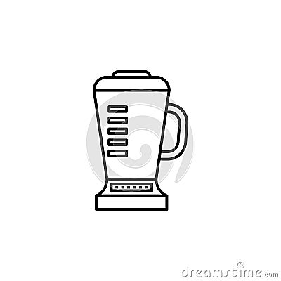 blender, electric juicer icon. Element of kitchen utensils icon for mobile concept and web apps. Detailed blender, electric juicer Stock Photo