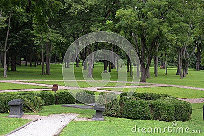 Blennerhassett gravesites Stock Photo