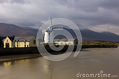 Blennerville Windmill. Tralee. Ireland. Editorial Stock Photo