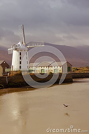 Blennerville Windmill. Tralee. Ireland. Stock Photo