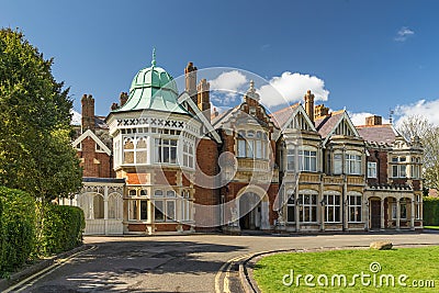Bletchley Park in Buckinghamshire Stock Photo