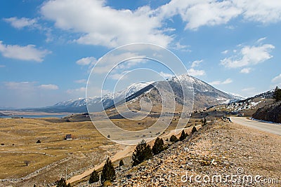 Blidinje lake, Bosnia and Herzegovina Stock Photo