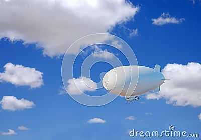 Blimp Stock Photo