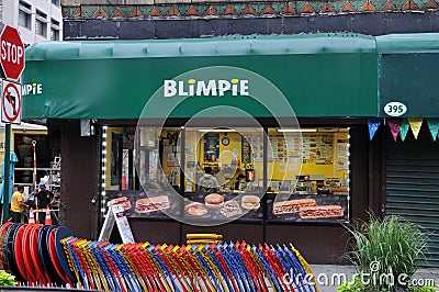 Blimpie storefront. Editorial Stock Photo