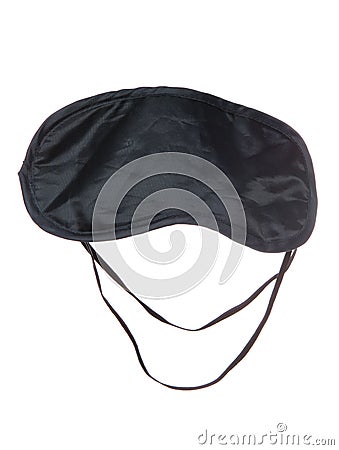 Blindfold sleeping mask Stock Photo