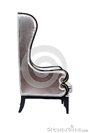 The bling chair Stock Photo