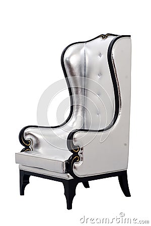 The bling chair Stock Photo