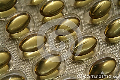 Blister pack of pills Stock Photo