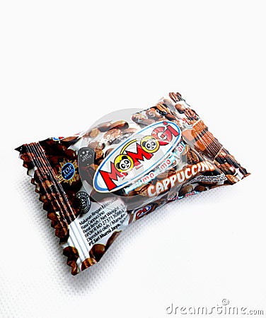 Blitar Indonesia September 20, 2022, contemporary snacks with unique packaging Editorial Stock Photo
