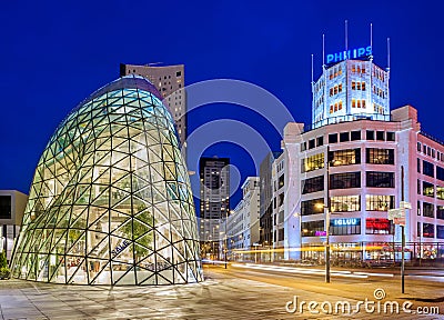 'The Blob' in Eindhoven Editorial Stock Photo