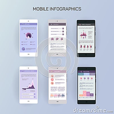 Block diagram, Booklet, brochure, abstract banner Vector Illustration