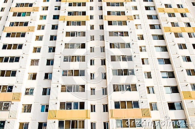 Block of flats Stock Photo