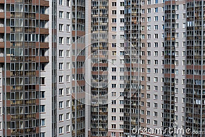 Block of flats Stock Photo