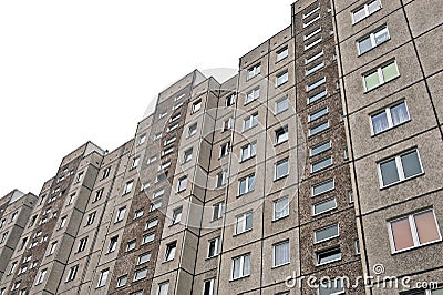 Block of flats Stock Photo