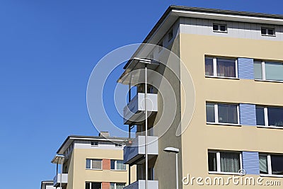 Block of flats Stock Photo