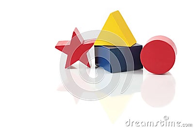 Block Shapes Stock Photo