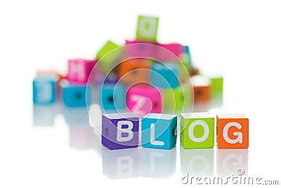 Blog Stock Photo