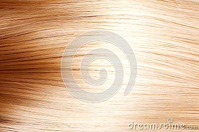 Blonde Hair Stock Photo