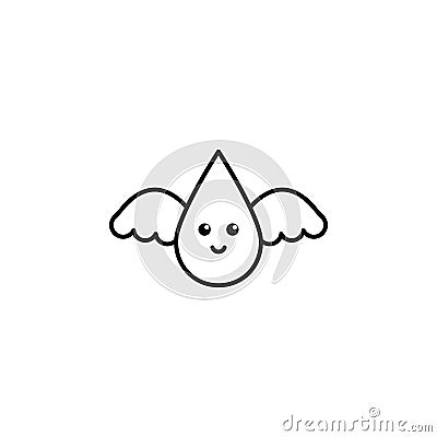 Blood angle icon. Element of blood donation icon for mobile concept and web apps. Thin line Blood angle icon can be used for web a Stock Photo