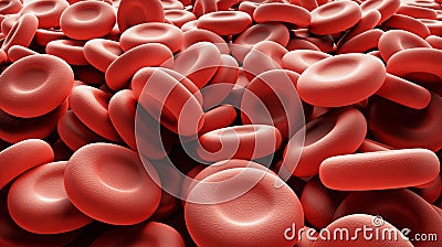 Blood cells Stock Photo