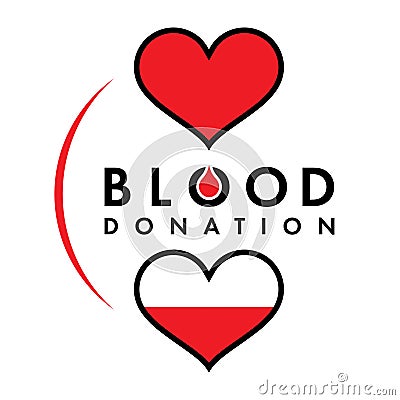 Blood donation Vector Illustration