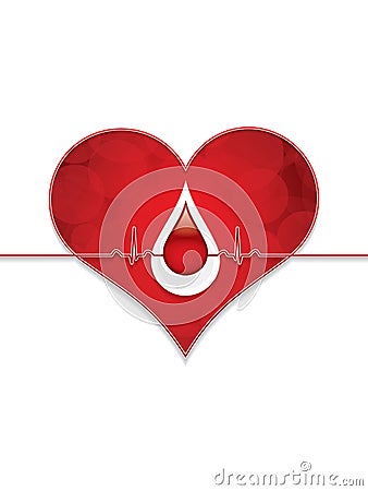 Blood donation Vector Illustration