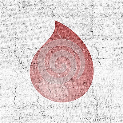 Blood drop Stock Photo