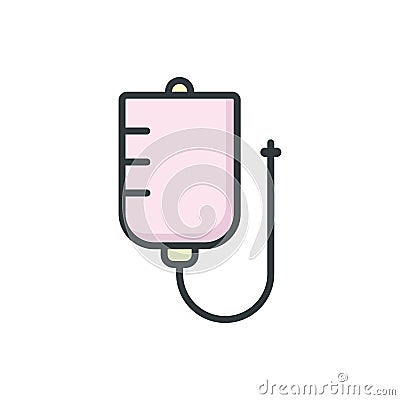 Blood Infusion icon vector design templates Vector Illustration