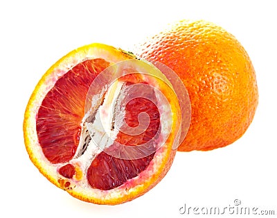 Blood orange Stock Photo