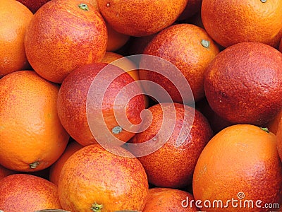 Blood orange Stock Photo