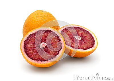 Blood orange Stock Photo