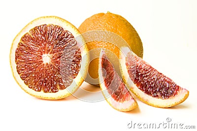 Blood Oranges Stock Photo