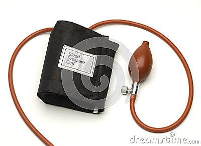 Blood Pressure Cuff Stock Photo