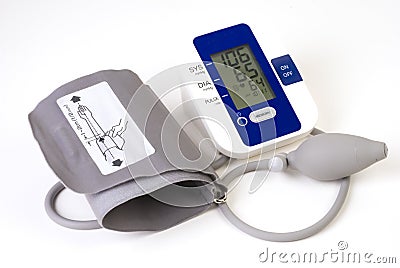 Blood Pressure Cuff Stock Photo