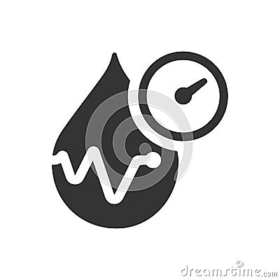 Blood Pressure Icon Vector Illustration