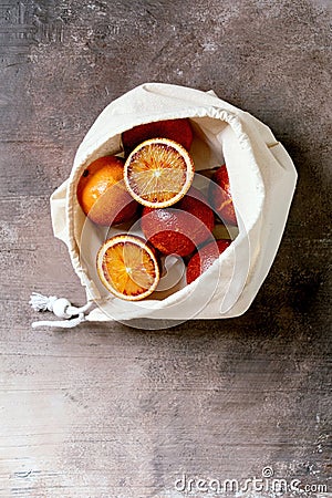 Blood sicilian oranges Stock Photo